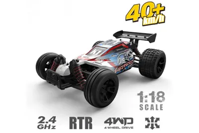 Produktbild von RC Elektro Buggy 1:18 mit 2,4Ghz, 40 km/h, Allradantrieb - LiIon - "Electricity 306E"
