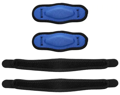 Obrázek produktu pro Polstrovaná bandáž na loket - Nastavitelná - Úleva od bolesti - Tenis/Golf - Neopren - 2 kusy - Bandáž na loket