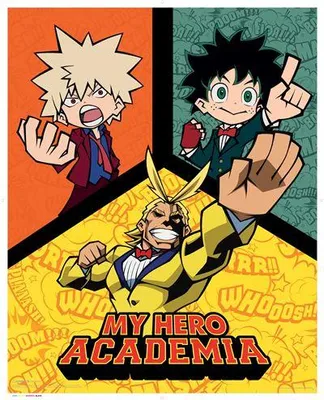 Zdjęcie produktu dla My Hero Academia – Chibi – 40 x 50 cm – Plakat