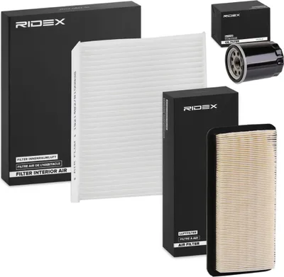 Produktbild von RIDEX Filterset Inspektionspaket Filtersatz für HYUNDAI GETZ (TB)