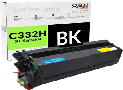 Produktbild von OBV Toner für Lexmark C332HK0 für C3326dw MC3226adwe MC3326adwe MC3326i Schwarz