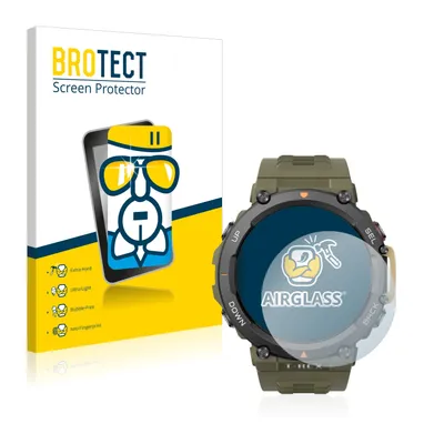 Produktbild von BROTECT Schutzglas für Huami Amazfit T-Rex 2 Schutzfolie Panzer Folie Glas Display Schutz klar