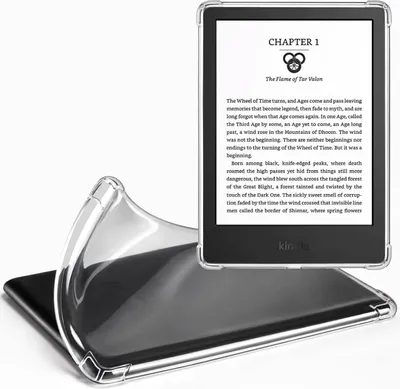 Image de Étui en silicone transparent pour Kindle 11 (2022) - Léger et résistant aux rayures 6 pouces