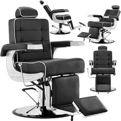 Productafbeelding van Hydraulische kappersstoel voor een barbershop in een kapsalon Areus Barberking