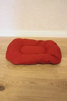 Produktbild von Marcus Katzentransportkorb Katzenschlafplatz aus Weide mit Metallgitter und Kissen L XL XXL Transportkorb Transportbox für Hunde oder Katzen (1 Kissen für Katzenkorb 46cm)