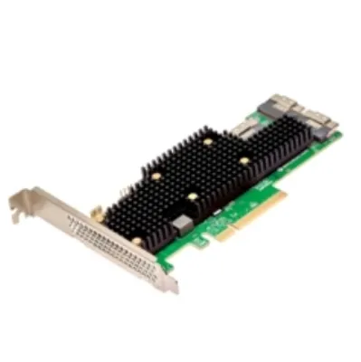 Zdjęcie produktu dla Broadcom HBA 9600-24i - kontroler pamięci masowej - 24 nadajniki/kanał - SATA 6 Gb/s / SAS 24 Gb/s / PCIe 4.0 (NVMe) - PCIe 4.0 x8