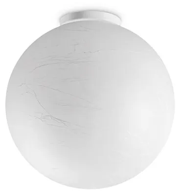 Produktbild von Zeitgenössische Deckenleuchte Papier Metall Weiß 1 Licht E27 25W Ip20