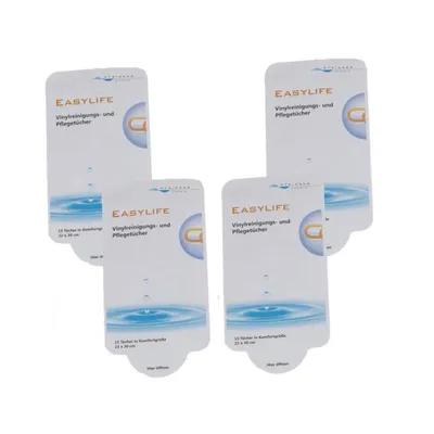 Image de Stricker Chemie - Easylife Chiffons de nettoyage et d'entretien du vinyle ( pack de 4 )