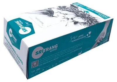Immagine prodotto di Sir Safety SENSE LX01 Guanti monouso in lattice talcati, 100 pezzi, taglia S, BIANCHI
