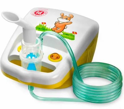 Obrázok produktu pre Little Doctor LD-212C piestový inhalátor so zajačikom + príslušenstvo 12 ks.