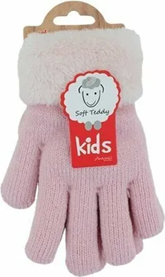 rosa Kinderhandschuhe