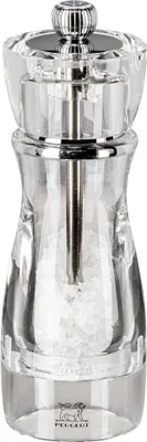 Obrázok produktu pre Peugeot Vittel, Mlynček na soľ, Priehľadná, Biela, Akrylový, 160 mm