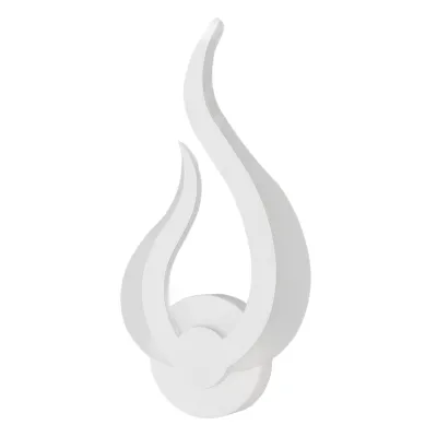Produktbild von Wandleuchte,Wandlampe,Wandleuchte,LED-Wandleuchter,Flammenförmige Wandleuchte,Weiße Wandleuchte