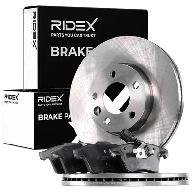 Produktbild von RIDEX Bremsenset Hinten Bremsscheiben Beläge Satz für CHRYSLER 300 C Touring (LX, LE) 320mm