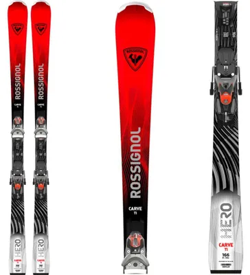 Produktbild von Alpin-Ski ROSSIGNOL Hero Carve Ti Konect mit Bindung NX 12 GW Rot 162 cm 160 bis 170 cm