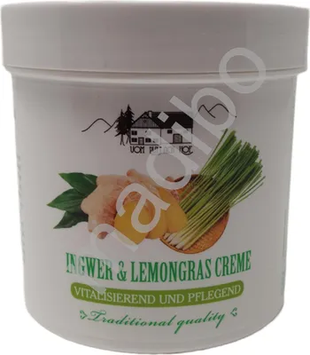 Produktbild von Hautpflege Pullach Hof: Ingwer Lemongras Creme 250 ml - Naturkosmetik Feuchtigkeitspflege