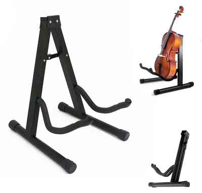 Produktbild von Solidchoice – Universeller, faltbarer Gitarrenständer für E-Gitarren und Akustikgitarren