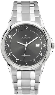 Produktbild von Dugena 4460513 Herren-Armbanduhr, Metall-Armband