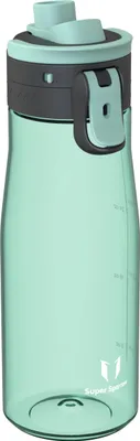 Zdjęcie produktu dla Butelka do picia Super Sparrow 1 litr - butelka na wodę Tritan - wolna od BPA - idealna butelka sportowa - butelki do picia TouchGulp z szybkim przepływem jednym kliknięciem - lekka i trwała