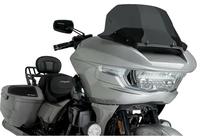 Zdjęcie produktu dla PUIG 22108F High-Road Touring pasuje do HARLEY DAVIDSON ROAD GLIDE FLTRX Mocno przyciemniany