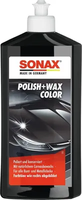 Produktbild von Sonax Polish & Wax Color schwarz 500ml
