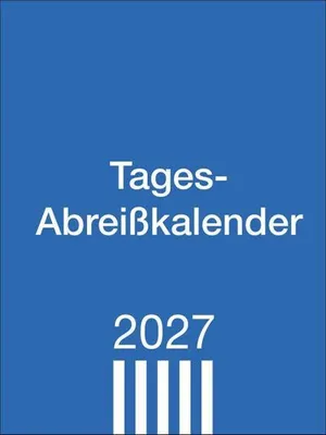 Produktbild von Tagesabreißkalender klein 2027