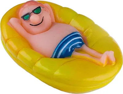 Produktbild von Pool-Thermometer wasserdichte kreative genaue lustige, lustige, mannsförmige schwimmende Temperaturmesser zur Messung