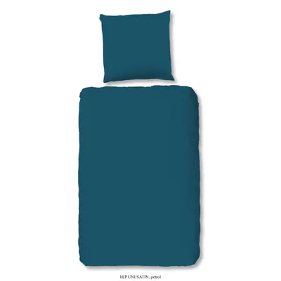 Immagine prodotto di Set di biancheria da letto HIP tinta unita 135 x 200 cm blu petrolio