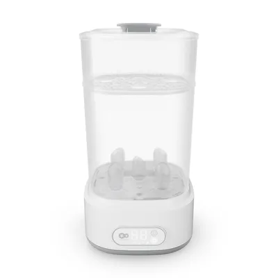 Obrázok produktu pre Kinderkraft SANVO sterilizátor fliaš 3 v 1 s funkciou sušenia a úložným režimom pre 5 fliaš