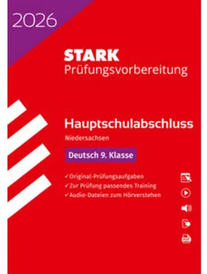 Produktbild von STARK Deutsch 9. Klasse - Hauptschulabschluss 2026 Niedersachsen - Prüfungsvorbereitung, m. 1 Buch, m. 1 Beilage