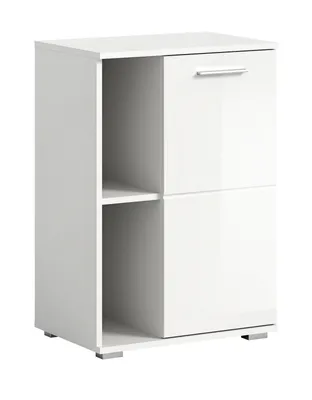 Produktbild von Schuhschrank "Grazie" in weiß Hochglanz Flurkommode 55 x 79 cm