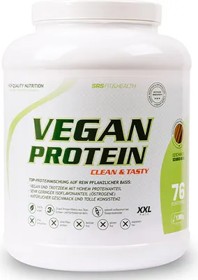 Produktbild von SRS Vegan Protein Clean & Tasty - 1900g-Dose Schoko-Nuss