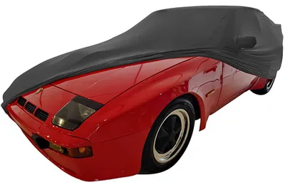 Image de Housse de voiture intérieure adaptée à Porsche 924 Noir avec poches pour