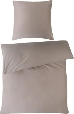 Produktbild von Kaeppel Bettwäsche cappuccino 1x 155x220 cm + 1x 80x80 cm