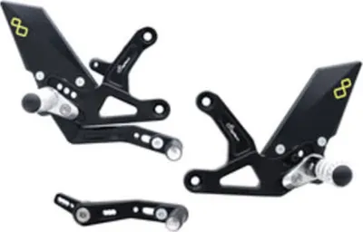 Image de Repose-pieds réglables Lightech avec repose-pieds articulés