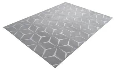 Produktbild von Teppich Calma 225 Silber 160x220 cm – Pflegeleicht & Modern