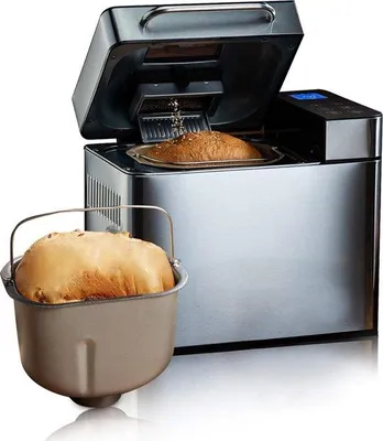 Immagine prodotto di Macchina per il pane color argento 500-1000 g con timer da 15 ore