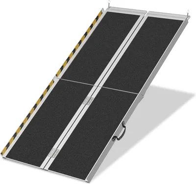 Immagine prodotto di Rampa di accesso portatile da 152 cm - Rampa per deambulatori e sedie a rotelle