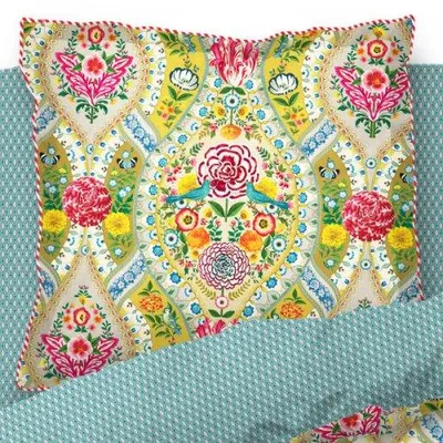 Produktbild von Pip Studio Kissenbezug Melody Gelb (40 x 80 cm)