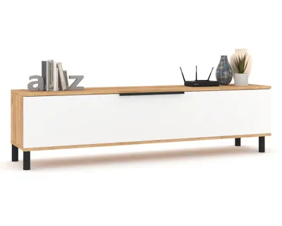 Produktbild von Fernsehschrank TV-Lowboard SIMPLY STEHEND Craft Eiche/Weiß Matt 160cm