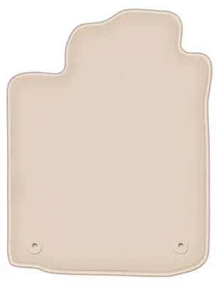 Produktbild von DURBAN Beige Velours-Fahrerfußmatte für Toyota Corolla Verso I Minivan (2001-2004)
