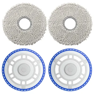 4er-Set Wischpads für Ecovacs Deebot T50 Omni/Pro