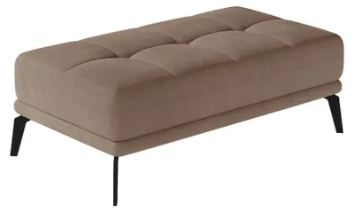 Obrázek produktu pro Stylový taburet ZINARA - světle hnědý