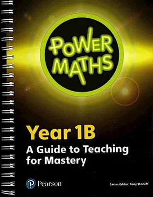 Imagen del producto de Power Maths Year 1 Teacher Guide 1B