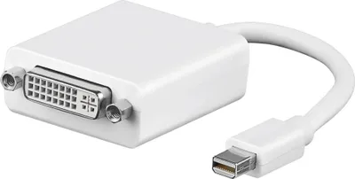 Produktbild von Goobay Mini DisplayPort/DVI Adapterkabel 1.1, 0.1 m, 0,1 m, Mini DisplayPort, DVI-I, Männlich, Weiblich, Gerade