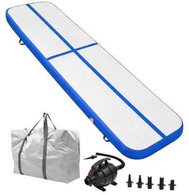 Zdjęcie produktu dla Gordon G1196 Airtrack nafukovací žíněnka 500 x 100 x 10 cm + příslušenství, modrá