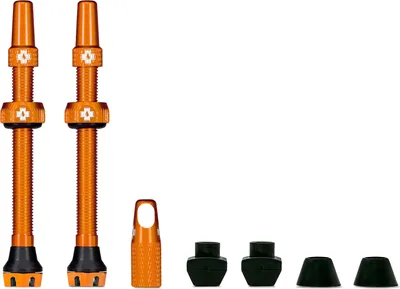 Produktbild von Muc Off Fahrradventile Tubeless Valve Kit V2 orange 44mm
