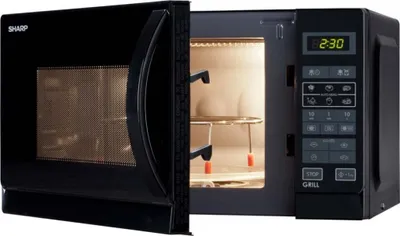 Obrázek produktu pro Mikrovlnná trouba Sharp 2v1 R642BKW