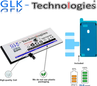 Produktbild von GLK-Technologies Akku für Apple iPhone 6S S Plus A1687 A1634 Batterie Neu Ohne Set