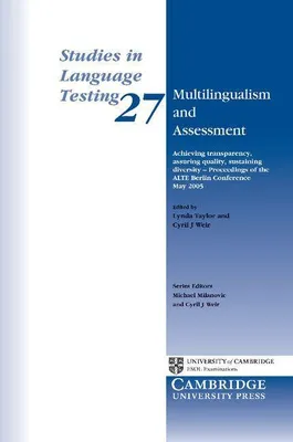 Produktbild von Multilingualism and Assessment